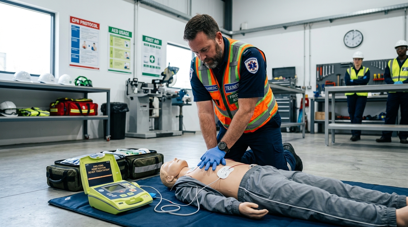 Pelatihan Petugas P3K dan First Aider RJP AED Indonesia